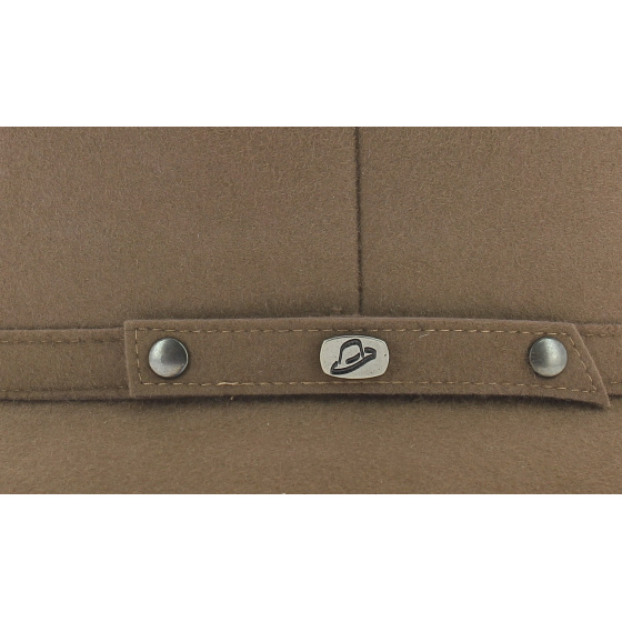 chapeau Borsalino Bord baissé - Feutre pliable