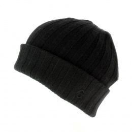 Bonnet cachemire Surth noir - Stetson