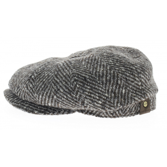 Casquette hatteras Herringbone gris Casquette hatteras Herringbone gris