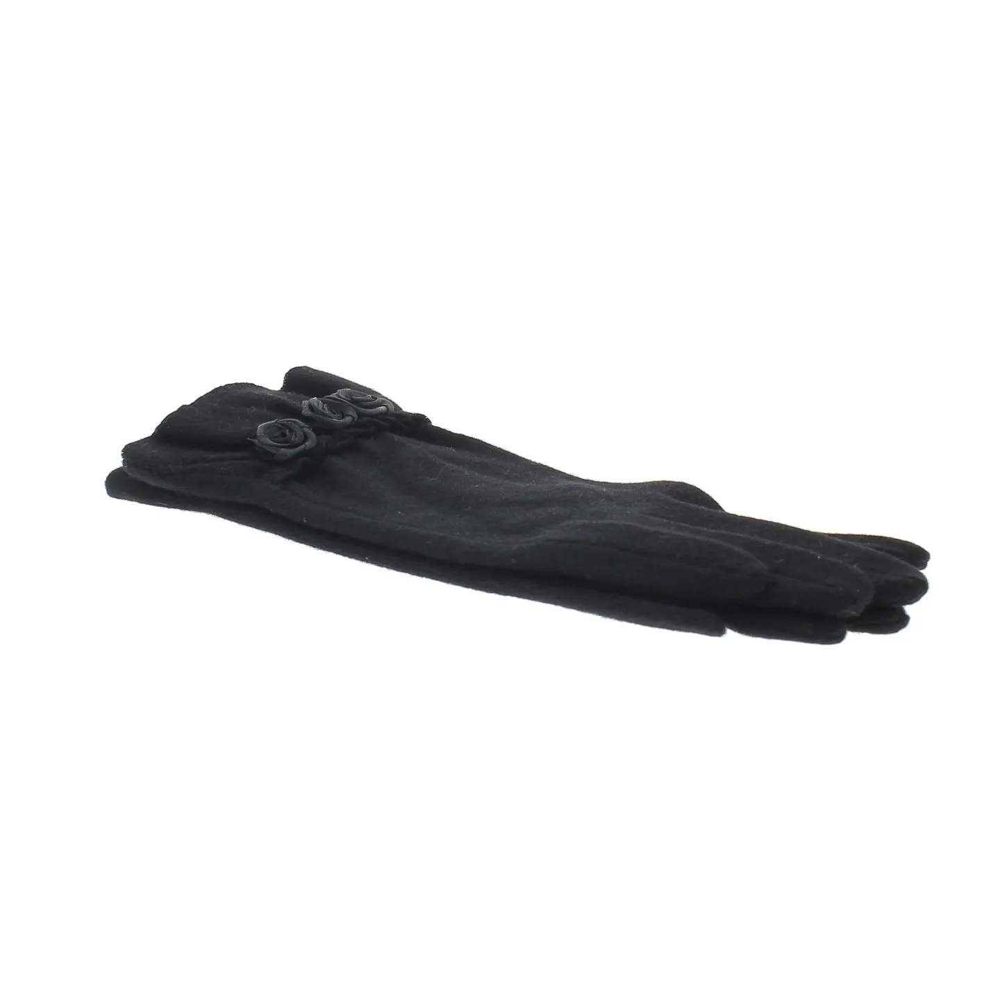 Gant fantaisie femme Oriane noir