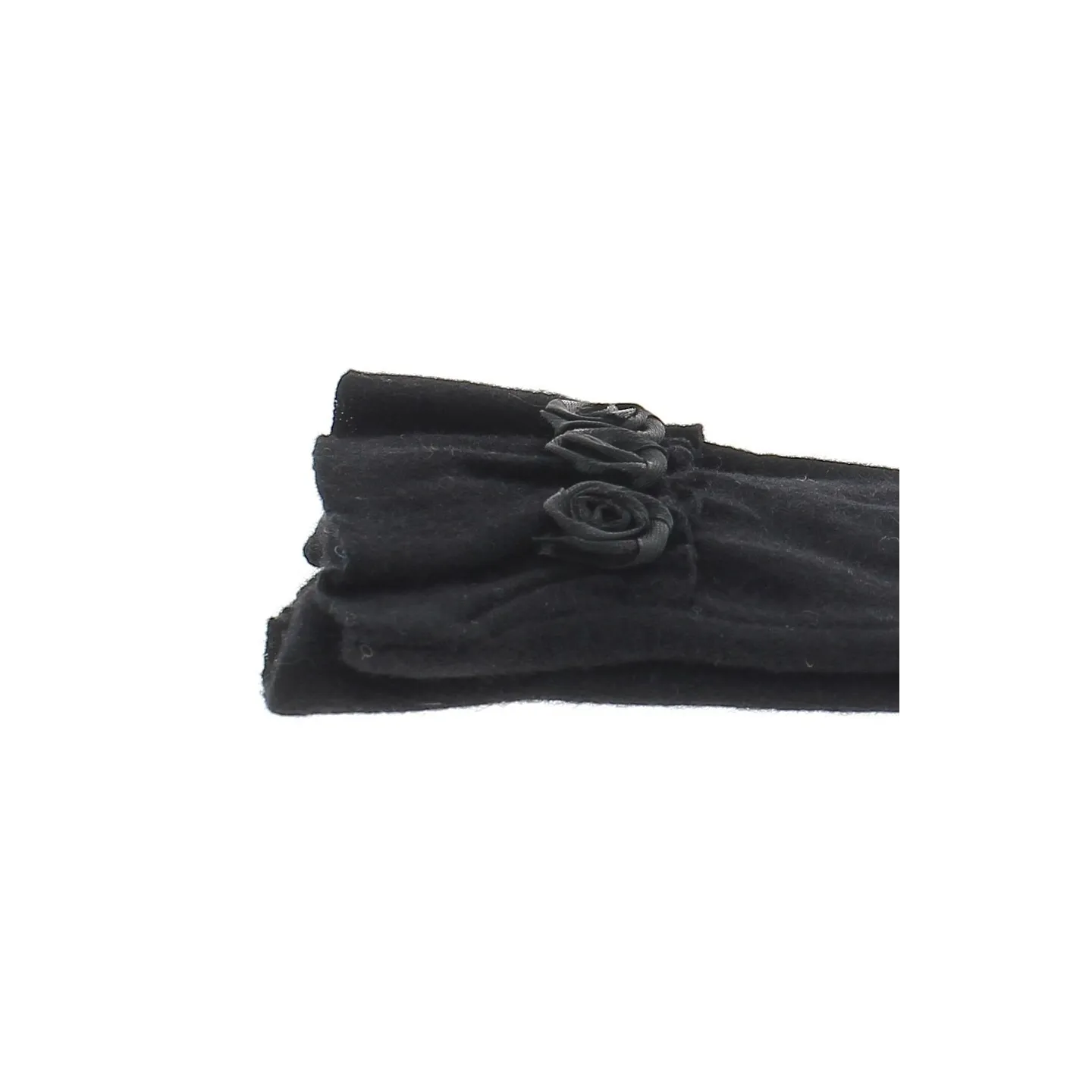 Gant fantaisie femme Oriane noir