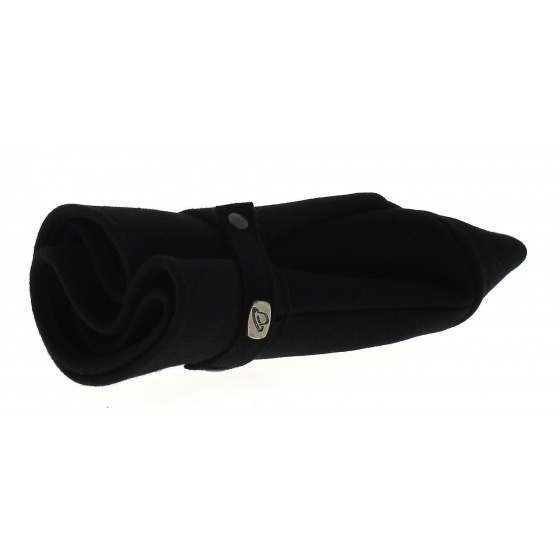 Borsalino with folded edge - Foldable felt