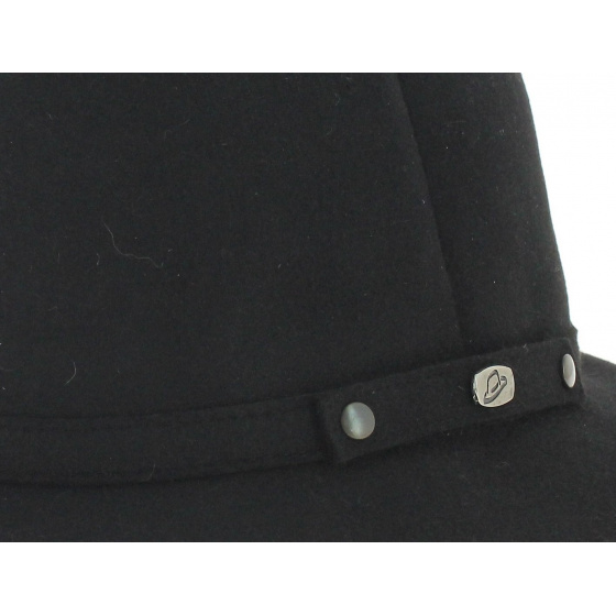 Borsalino with folded edge - Foldable felt