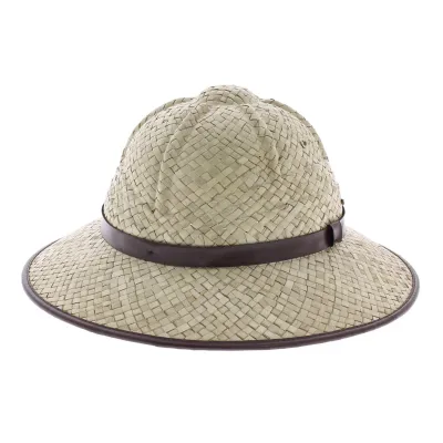 Colonial helmet with cork lining