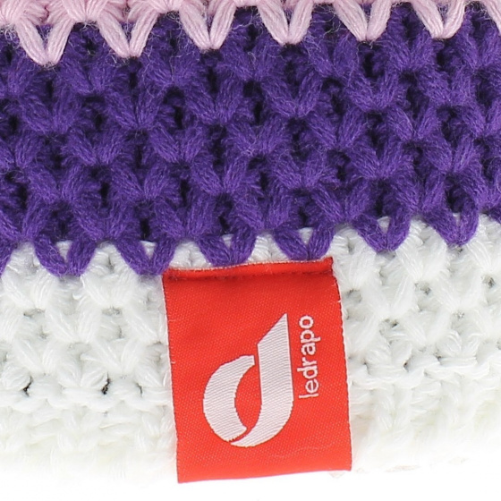 Le Drapo White-Purple-Pink hat