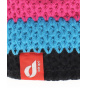 Le Drapo Hat Black-Lagoon Blue-Fuchsia