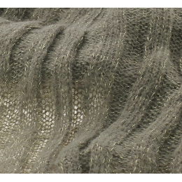 Echarpe fantaisie taupe