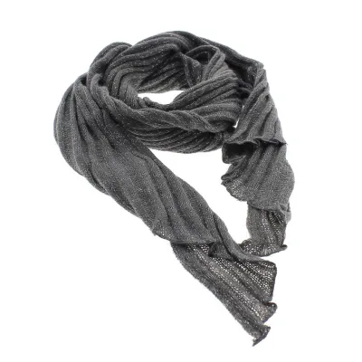 Grey fancy scarf