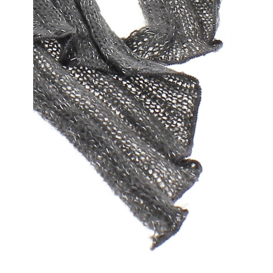 Grey fancy scarf