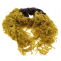Small checkered mustard yellow scarf