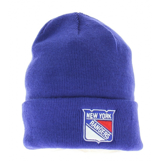 Blue Short New York Rangers Beanie - 47 Brand