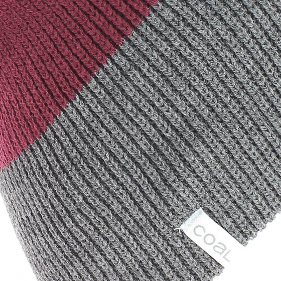 The Frena Charcoal Beanie - Coal