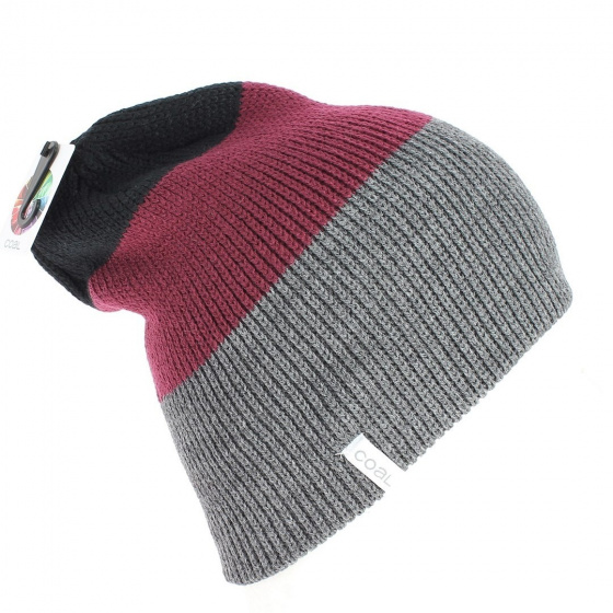The Frena Charcoal Beanie - Coal