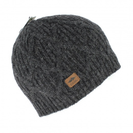 The Yukon Coal Black Beanie