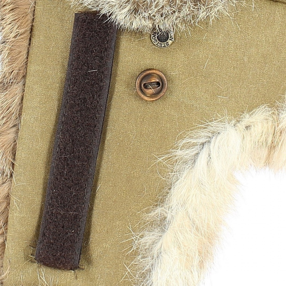 Stetson Lapeer Boulder Trapper Hat beige