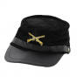 Northern leather cap black