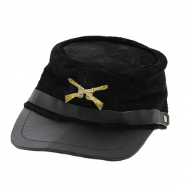 Northern leather cap black