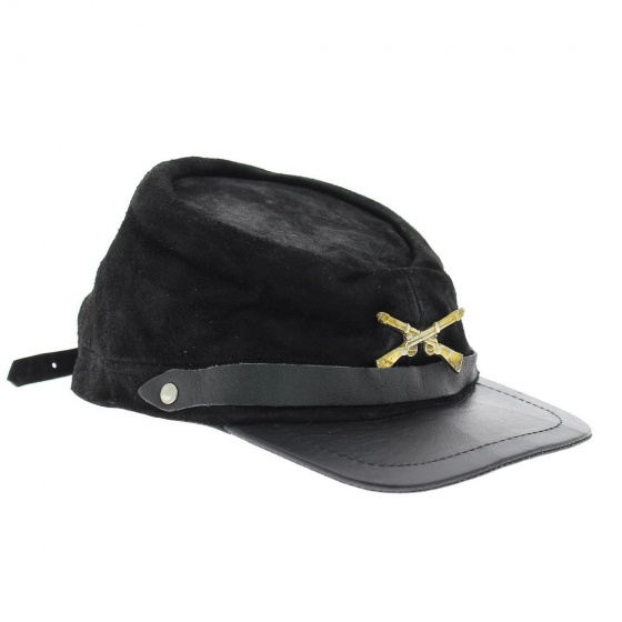 Northern leather cap black