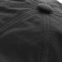 Casquette noir Hatteras cotton imperméable Stetson