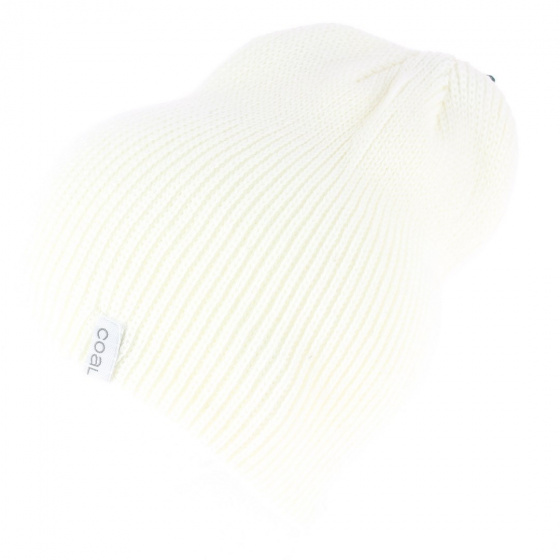 The Frena white beanie - Coal