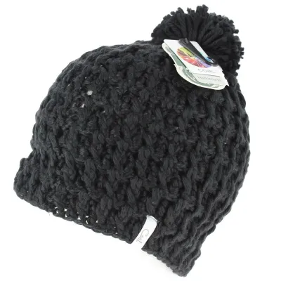 Bonnet The Waffle noir Coal Reference : 4160 | Chapellerie Traclet