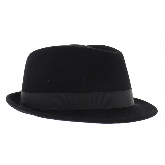 Chapeau Trilby Wynn Noir - Bailey