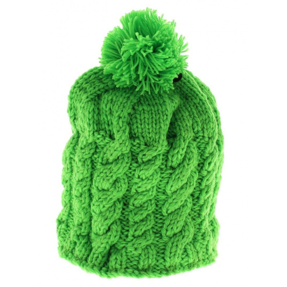 Capcho saki green beanie