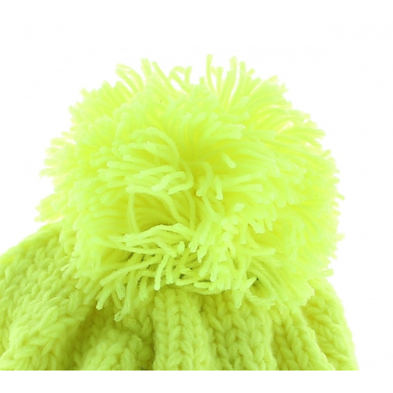 Yellow saki Capcho beanie