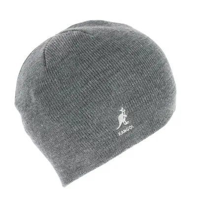 bonnet kangol gris acrylic cuffless pull on - kangol - Chapellerie Traclet Reference : 4269 | Chapellerie Traclet