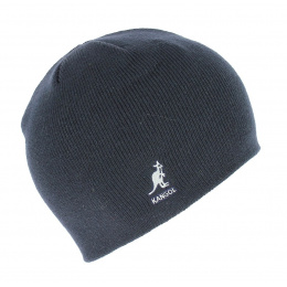 Navy Acrylic Cuffless Pull On