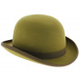 Medlar Wool Felt Bowler Hat Made In France