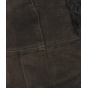 Jivago Brown Genuine Leather Ushanka With Fur