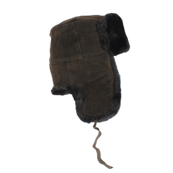 Chapka Jivago Brown Genuine Leather With Fur Chapka Jivago Brown Genuine Leather With Fur