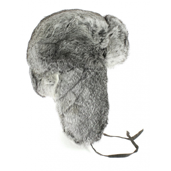 Rabbit Fur Ushanka Hat - Traclet