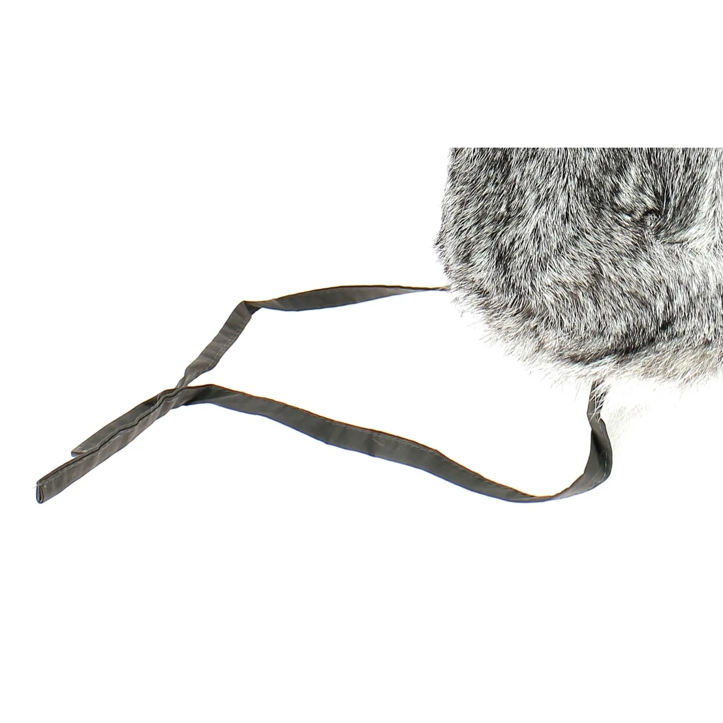Chapka Ushanka Poil de Lapin - Traclet- Gris souris Reference : 612 | Chapellerie Traclet