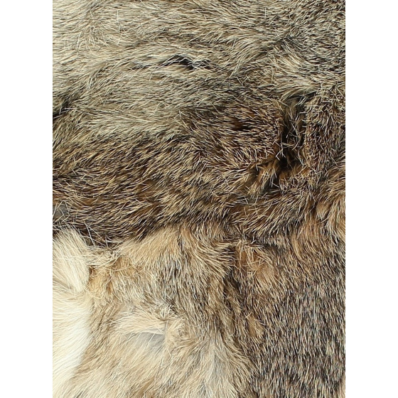Rabbit Ushanka Hat Brown - Traclet