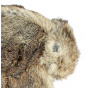 Rabbit Ushanka Hat Brown - Traclet