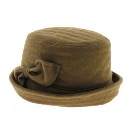 Chapeau clochard camel