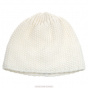 Short White Picard Beanie - Keyone