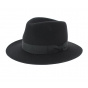 Indiana Jones Traveller Hat Black wool felt - Traclet
