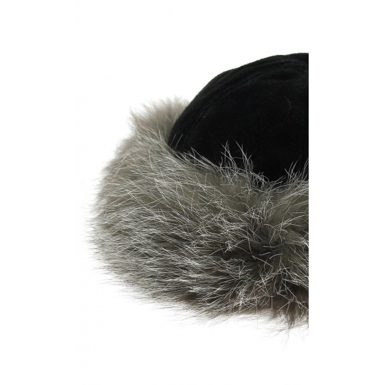 Toque renard gris
