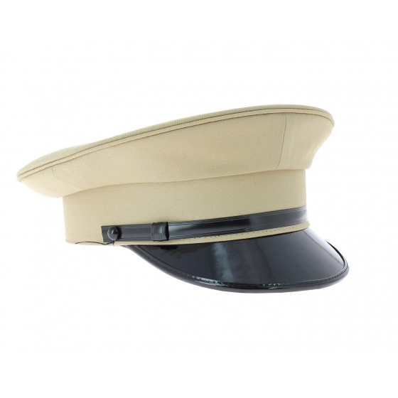 beige valet cap