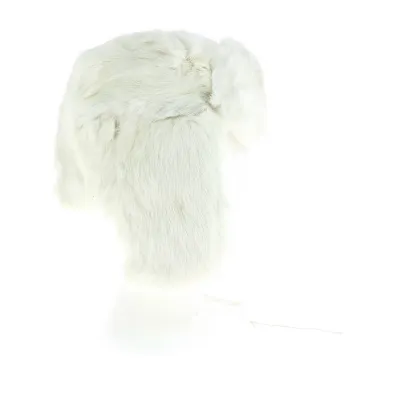 White rabbit fur ushanka hat Reference: 4387 | Traclet Hat Shop