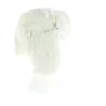 White rabbit fur ushanka hat Reference: 4387 | Traclet Hat Shop