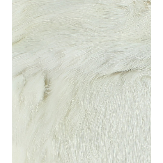 Chapka Ushanka Poil de Lapin blanc- Traclet Chapka Ushanka Poil de Lapin blanc- Traclet