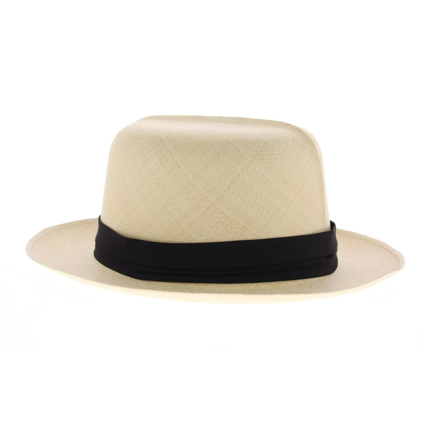 Chapeau panama Montecristi : chapeau fabriqué à la main en Equateur Reference : 909 | Chapellerie Traclet