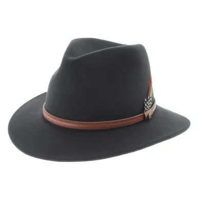 Chapeau traveller Rantoul Noir - Stetson