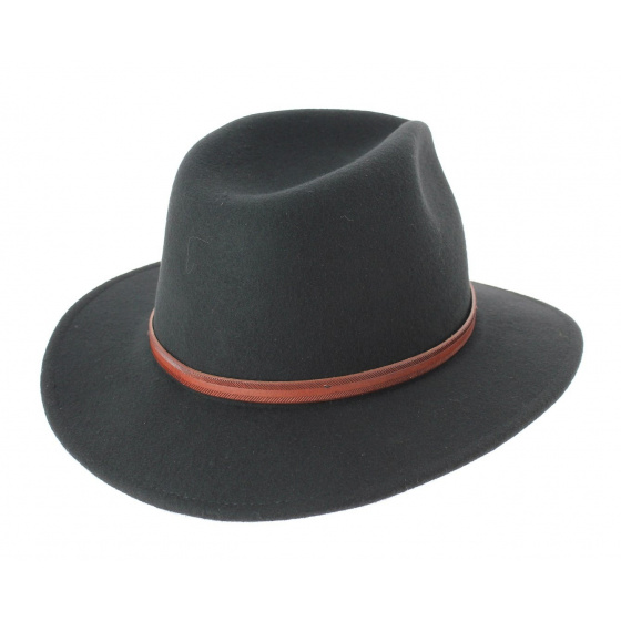 Chapeau Traveller Rantoul Noir - Stetson Chapeau Traveller Rantoul Noir - Stetson