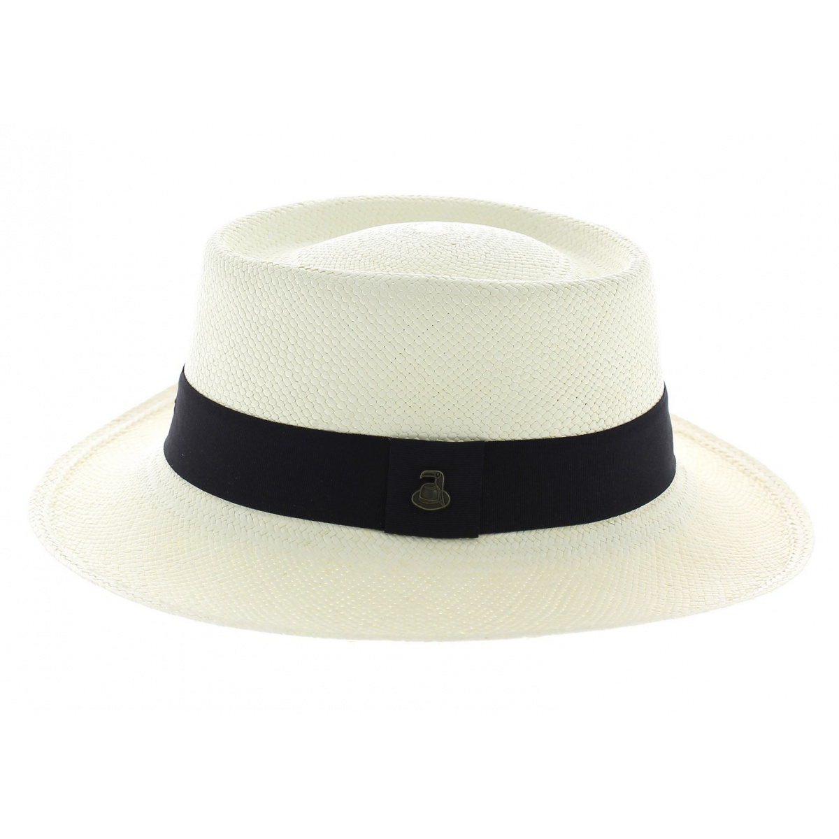 Grand Hunter Light online Natural Panama Hat with Brown Leather Band