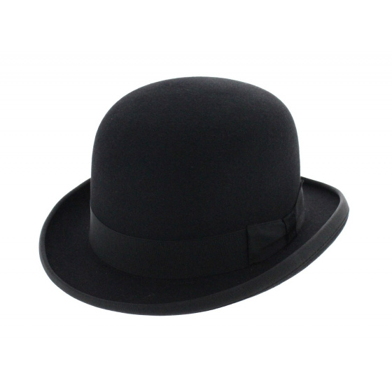 1900 Fur Felt Bowler Hat - Guerra 1855 1900 Fur Felt Bowler Hat - Guerra 1855